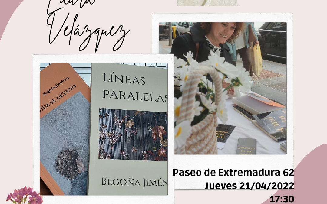 Firma de libros en Laura Velázquez Librería (21/04/2022)