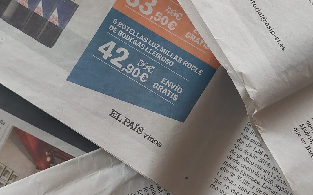 El anuncio