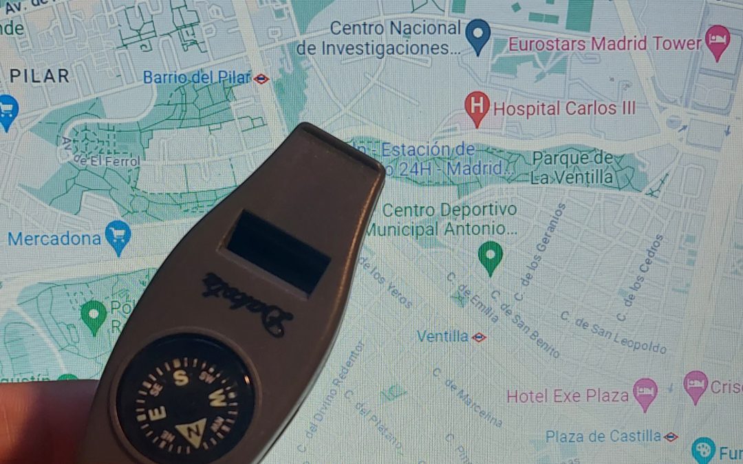 ¿GPS o brújula?