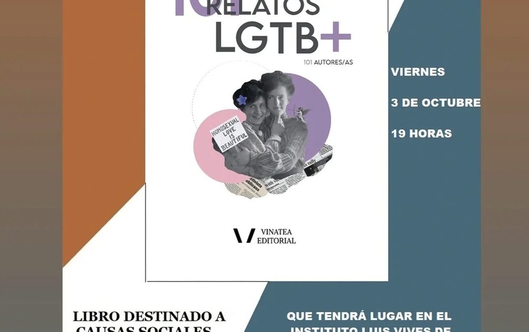 Presentación del libro 101 Relatos LGTB+ de Editorial Vinatea