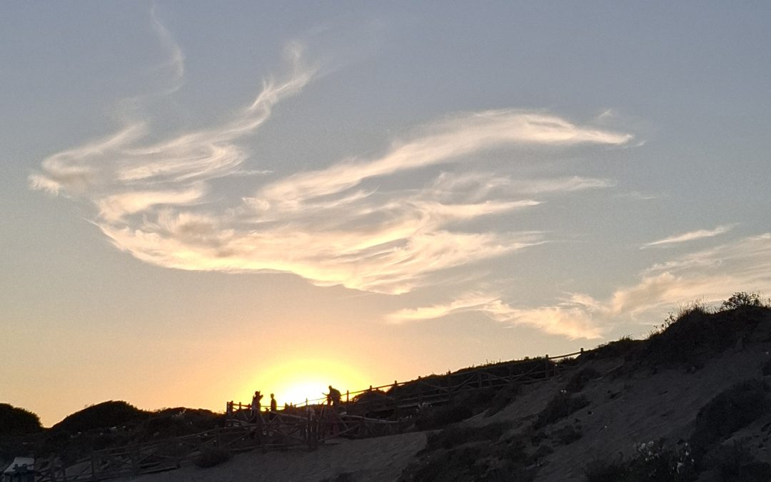 Amanece más tarde; anochece antes